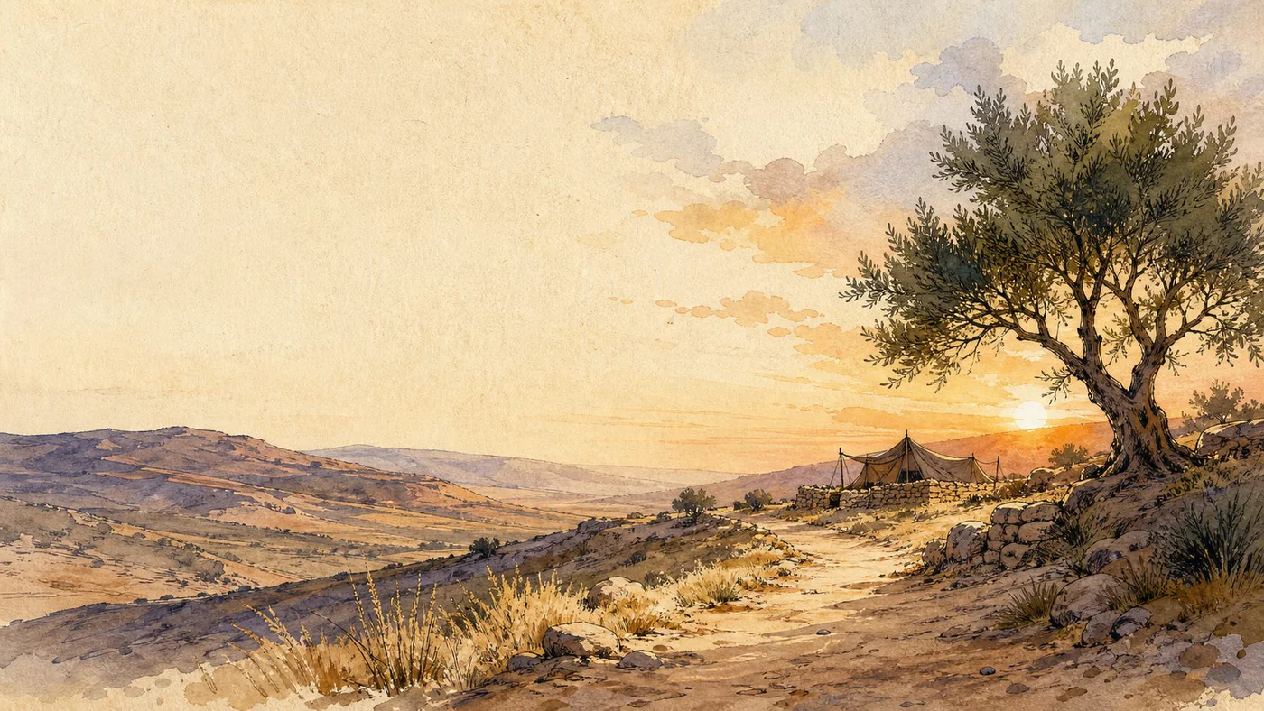 Weg durch eine biblische Landschaft – Reise durch 1. Mose